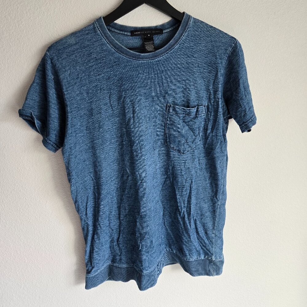 Marc Jacobs Acid Wash Short Sleeve Tee